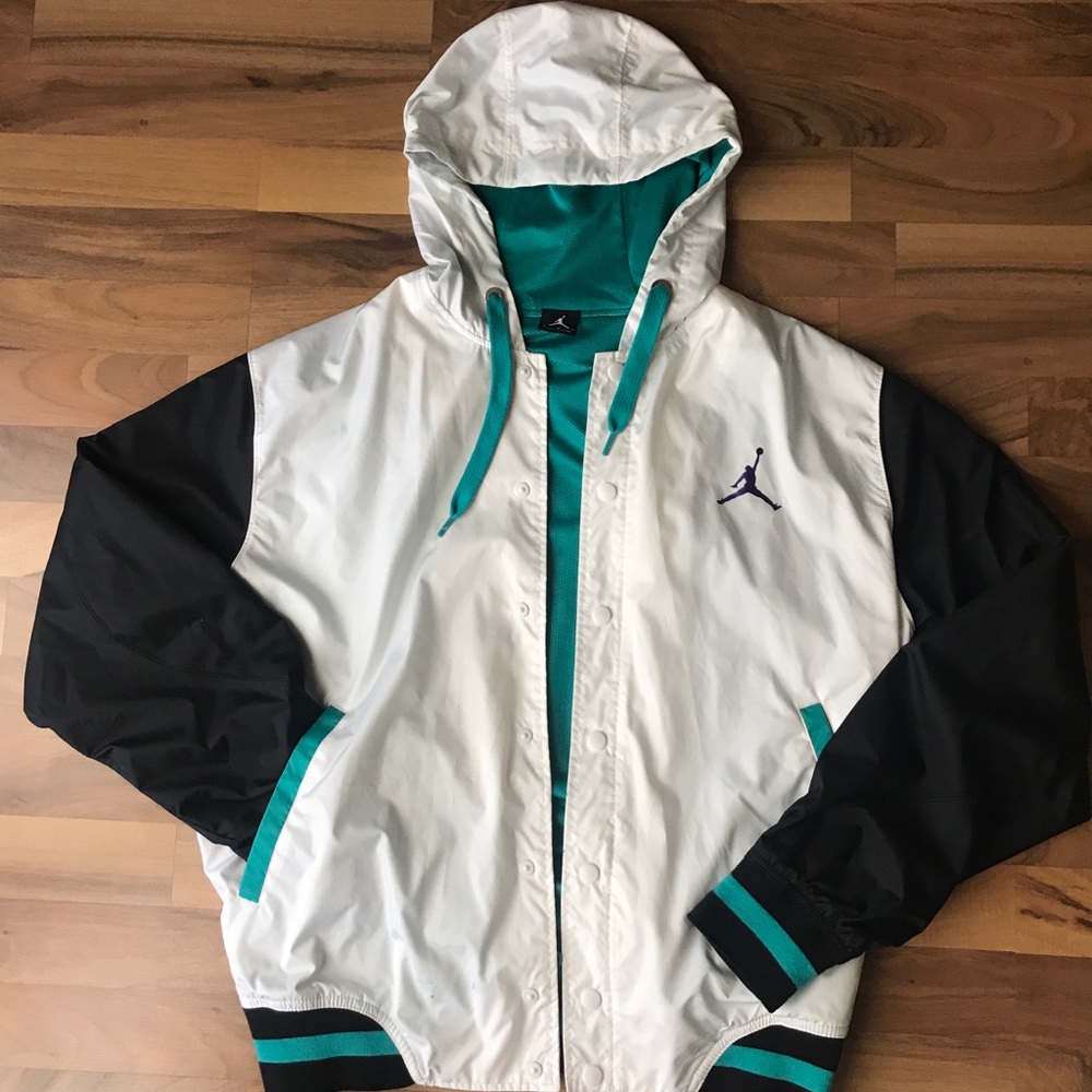 Jordan Hooded Bomber Jacket- Like new!